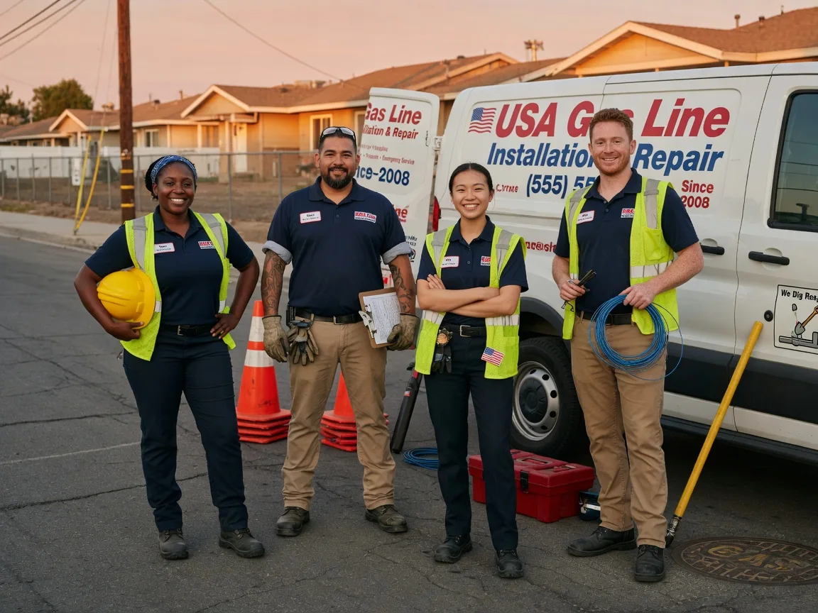Gas Line Installation company in Pierpont, OH